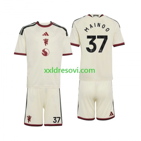 Manchester United Kobbie Mainoo 37 Treći Dječji Nogometni Dres 2026-2027